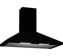 NEFF D69B21S0GB Chimney Cooker Hood - Black